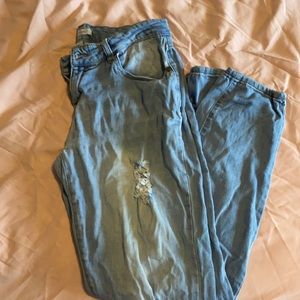 Charlotte Russe Ripped Jeans